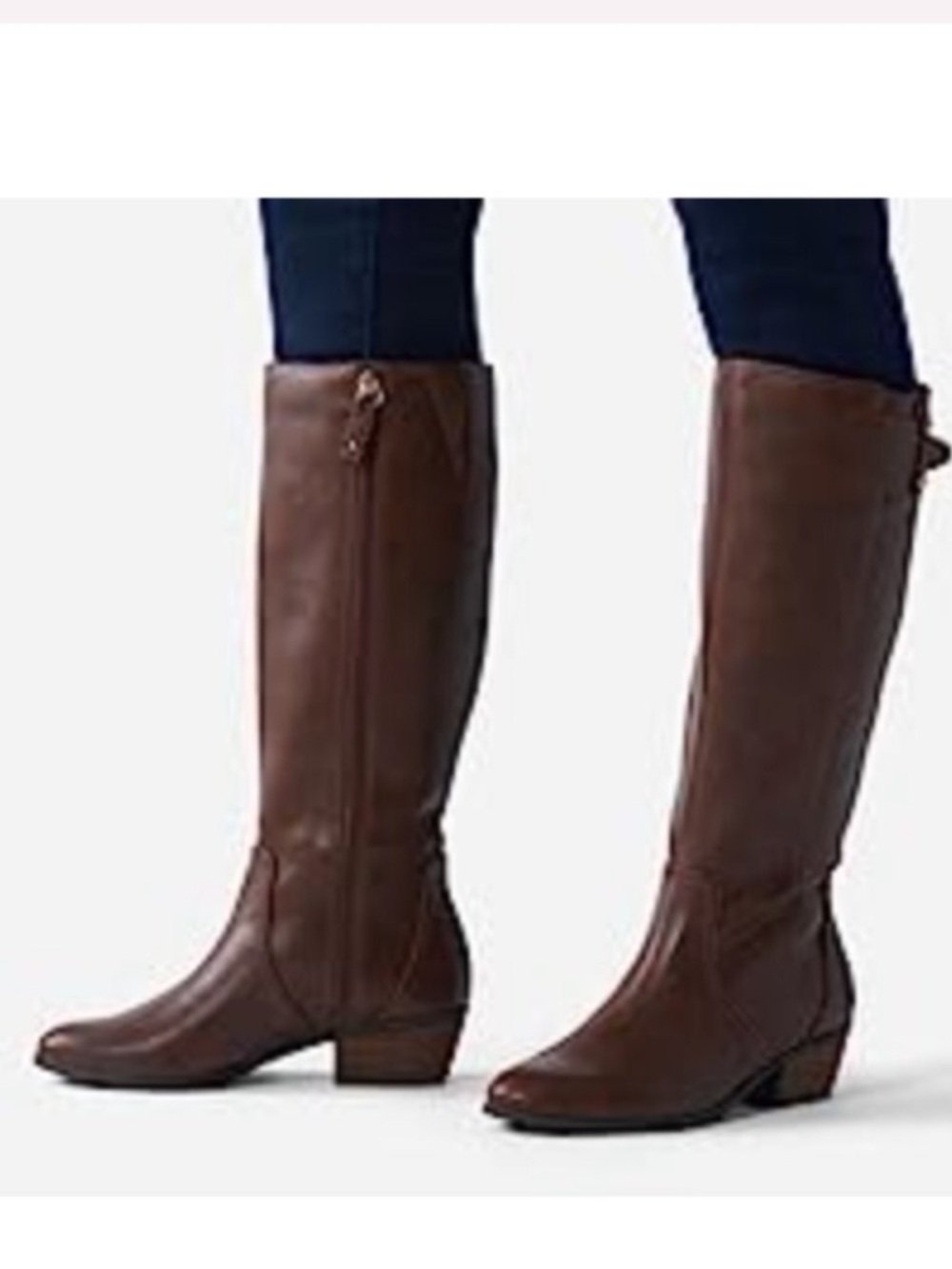 Dr Scholl’s Women's Brilliance Tall riding Boots brown size 9 - Picture 16 of 16